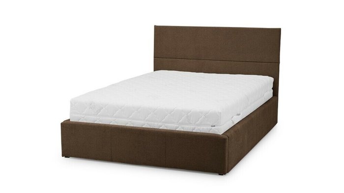 Кровать Порту 160х200 коричневого цвета - купить Кровати для спальни по цене 45200.0