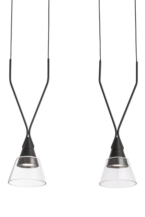 Подвесной светильник Hilo из металла и стекла - купить Подвесные светильники по цене 14230.0