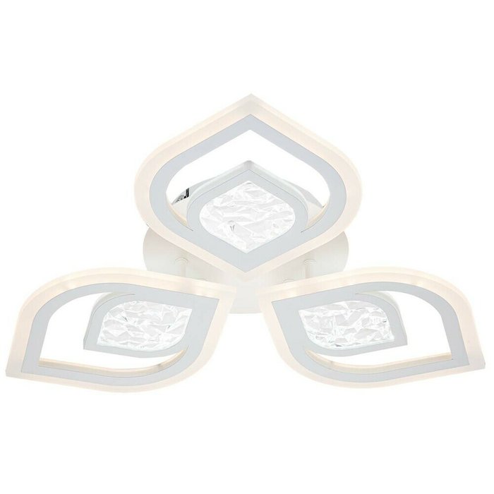 Потолочный светильник Hydria 10227/3LED (акрил, цвет белый) - лучшие Потолочные светильники в INMYROOM Потолочный светильник Hydria 10227/3LED (акрил, цвет белый) - лучшие Потолочные светильники в INMYROOM