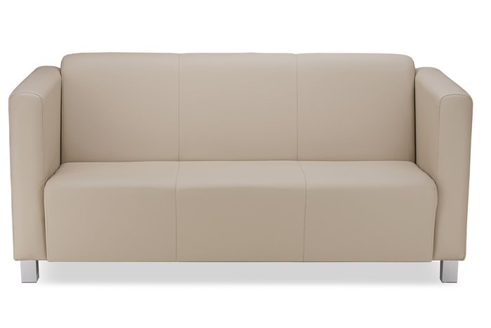 Прямой диван Милано комфорт бежевого цвета - лучшие Прямые диваны в INMYROOM