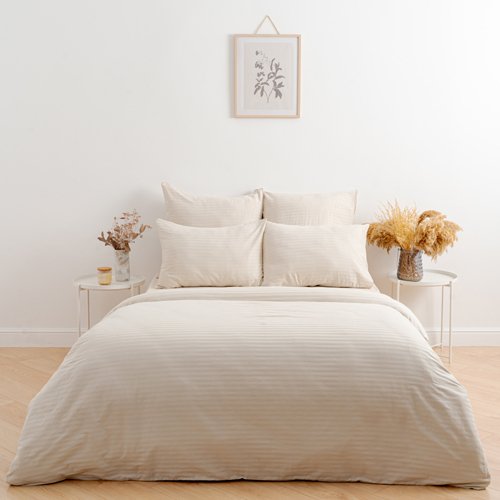 Пододеяльник 'HoReCa' 205х217, страйп-сатин, 100% хлопок, пл. 125 гр./кв. м., 'Бежевый' - купить Пододеяльники по цене 4287 Пододеяльник 'HoReCa' 205х217, страйп-сатин, 100% хлопок, пл. 125 гр./кв. м., 'Бежевый' - купить Пододеяльники по цене 4287