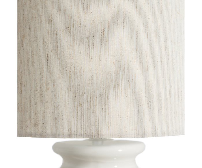 Настольная лампа с  белым абажуром - лучшие Настольные лампы в INMYROOM