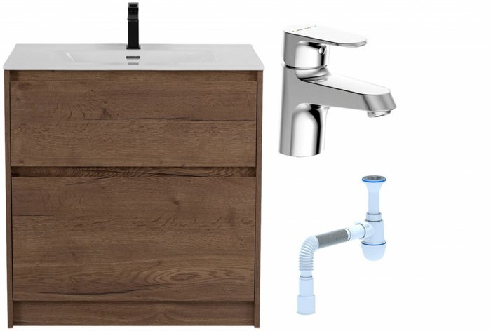 Комплект: Тумба с раковиной Kraft Комплект: Тумба с раковиной Kraft