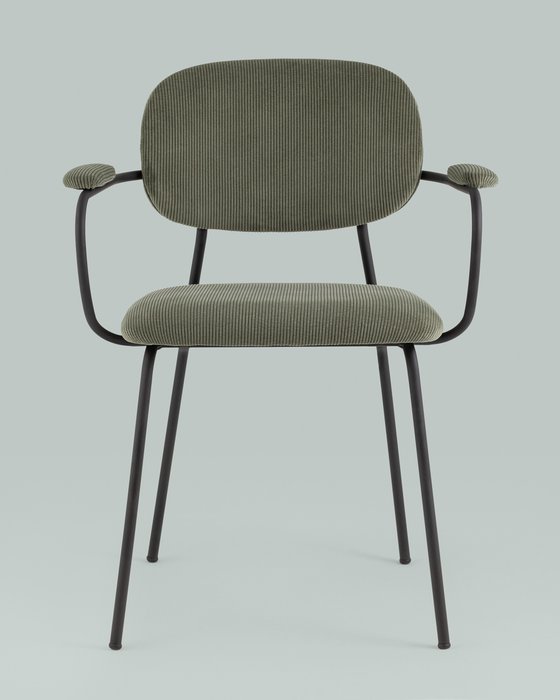 Стул Кэрол зеленого цвета - лучшие Обеденные стулья в INMYROOM