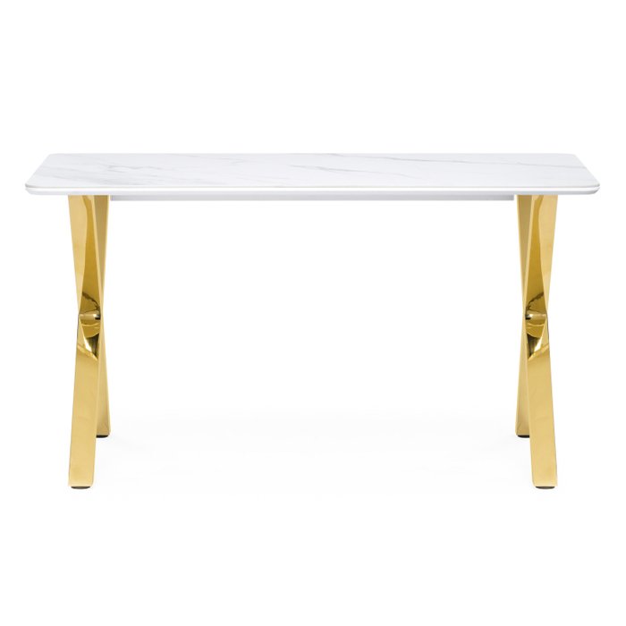 Обеденный стол Селена 3 М белого цвета - купить Обеденные столы по цене 47000.0