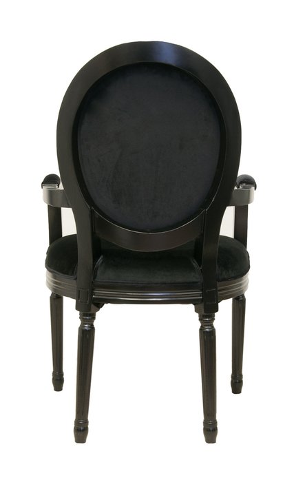 Стул Diella black velvet - лучшие Обеденные стулья в INMYROOM