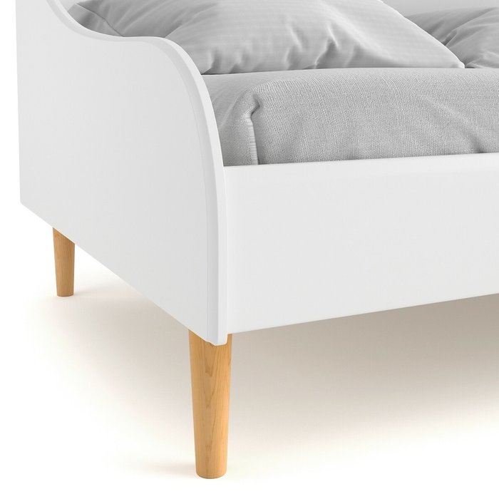 Диван-кровать Jimi 90x190 белого цвета - лучшие Прямые диваны в INMYROOM