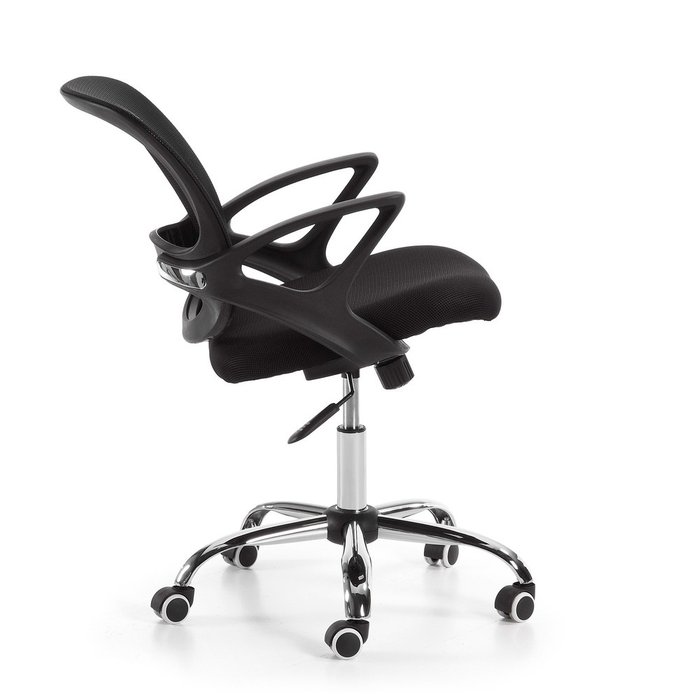 Поворотное кресло Lambert черного цвета - лучшие Офисные кресла в INMYROOM