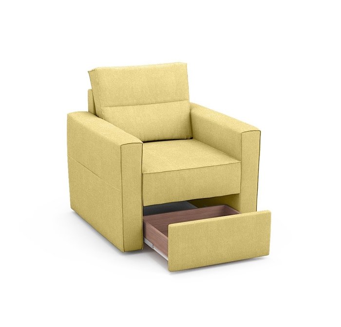 Кресло Macao желтого цвета - купить Интерьерные кресла по цене 27600.0