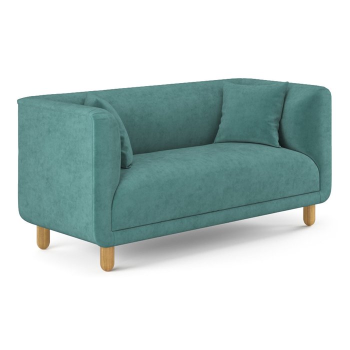 Двухместный диван Tribeca ST бирюзового цвета