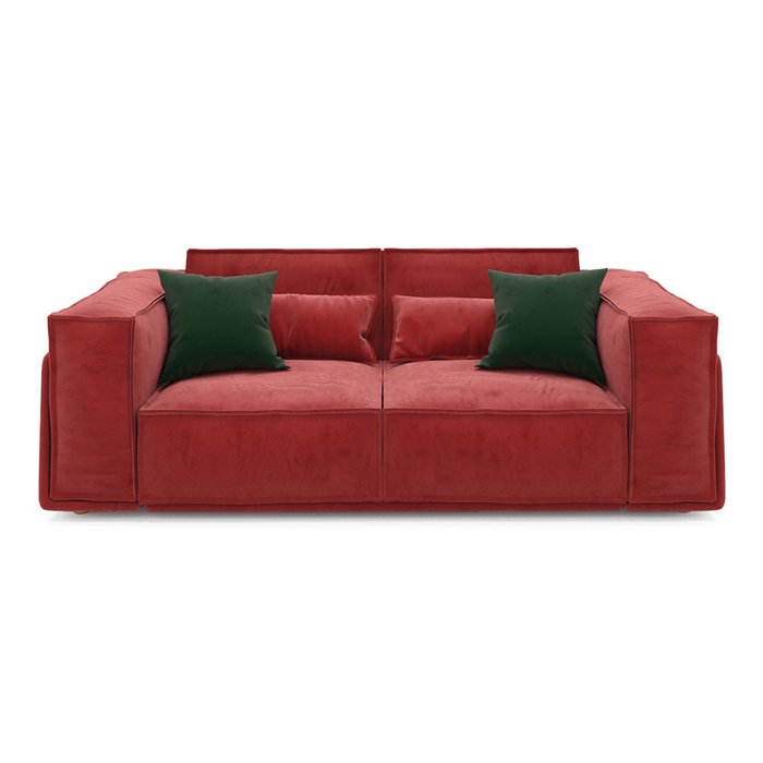 Диван-кровать Vento Classic двухместный красного цвета