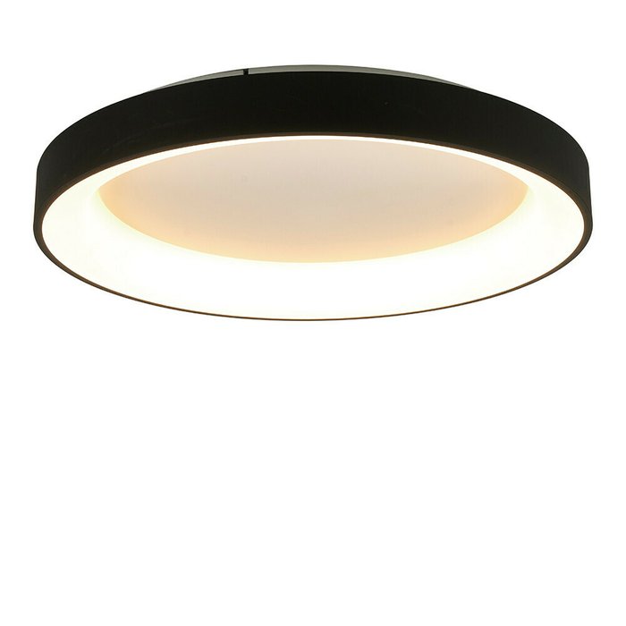 Светильник потолочный Niseko M черно-белого цвета