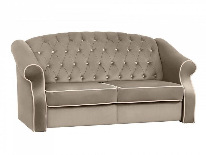 Диван-кровать Boston коричневого цвета - купить Прямые диваны по цене 110600.0