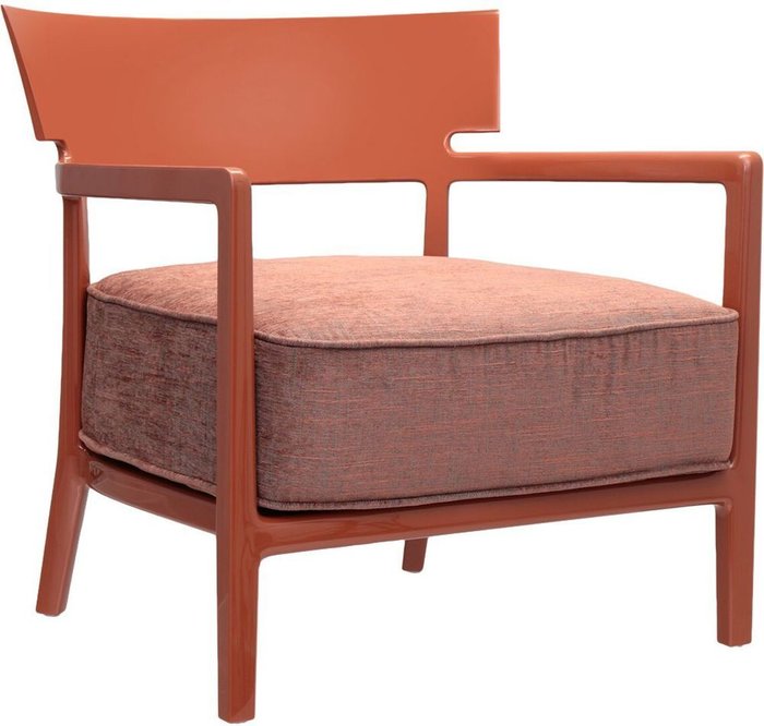 Кресло  Cara оранжевого цвета