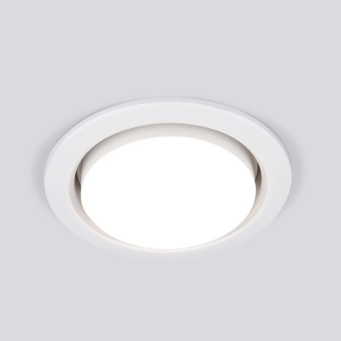 Встраиваемый точечный светильник 1035 GX53 WH белый Circu