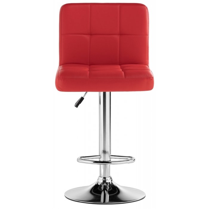 Стул барный Paskal красного цвета - купить Барные стулья по цене 6300.0