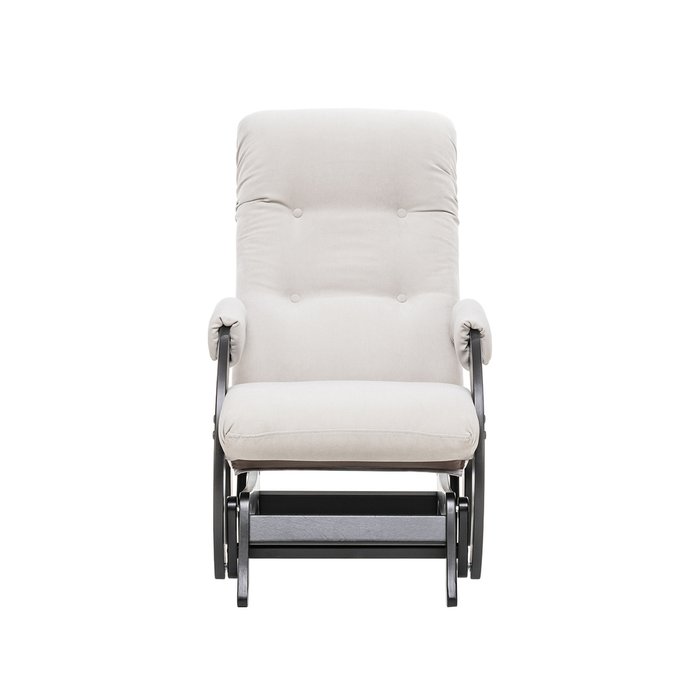 Кресло-глайдер Модель 68 с обивкой серого цвета - купить Интерьерные кресла по цене 16999.0