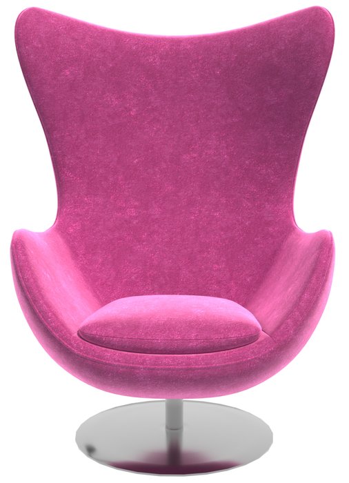 Кресло Egg темно-розового цвета - купить Интерьерные кресла по цене 75000.0