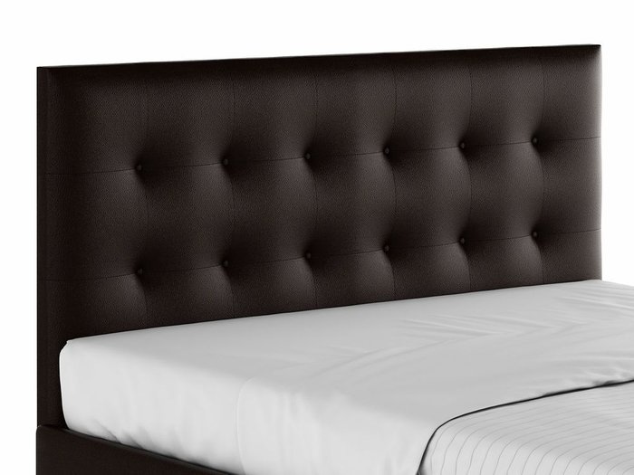 Кровать Селеста 140х200 с подъемным механизмом темно-коричневого цвета - лучшие Кровати для спальни в INMYROOM