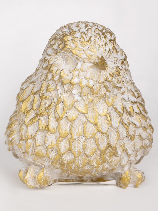 Фигурка Птичка золотого цвета - купить Фигуры и статуэтки по цене 1791.0