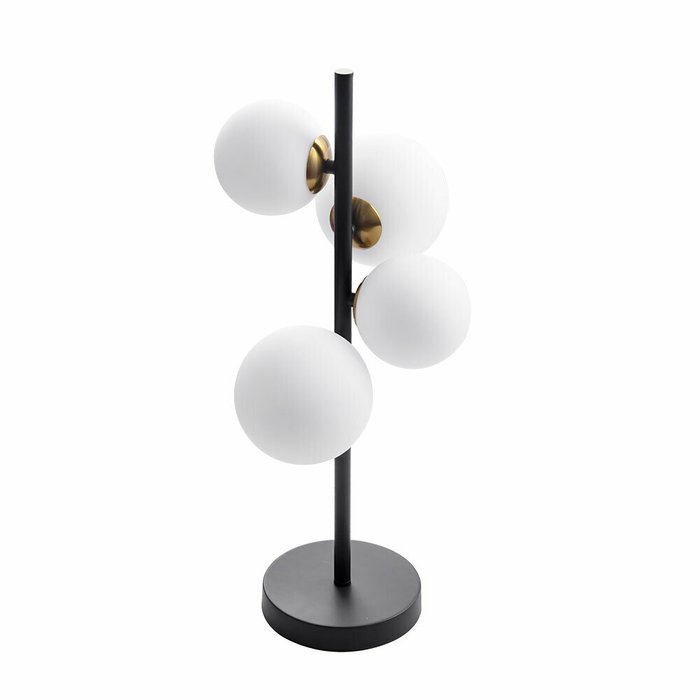 Декоративная настольная лампа Arte Lamp GEMINI A2243LT-4BK Декоративная настольная лампа Arte Lamp GEMINI A2243LT-4BK
