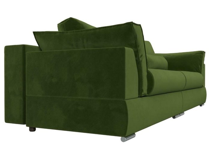 Прямой диван-кровать Пекин зеленого цвета - лучшие Прямые диваны в INMYROOM
