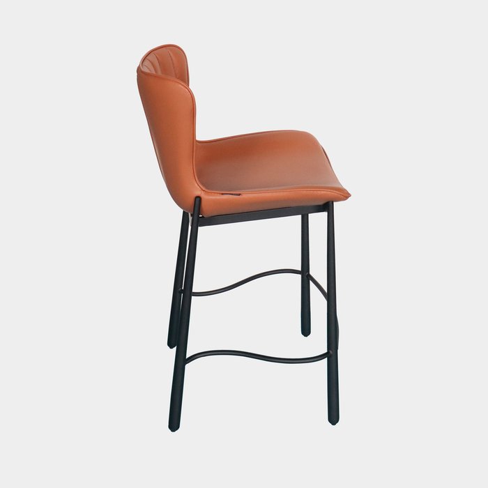 Полубарный стул Бейра светло-коричневого цвета - лучшие Барные стулья в INMYROOM