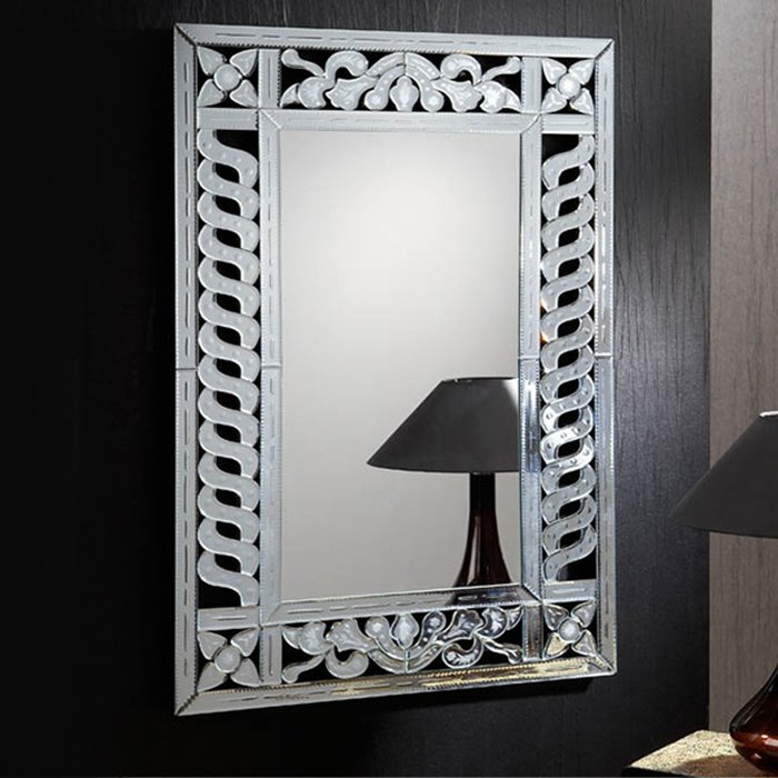 Зеркало Schuller Toledo  в раме из стеклянных элементов - купить Настенные зеркала по цене 39080.0