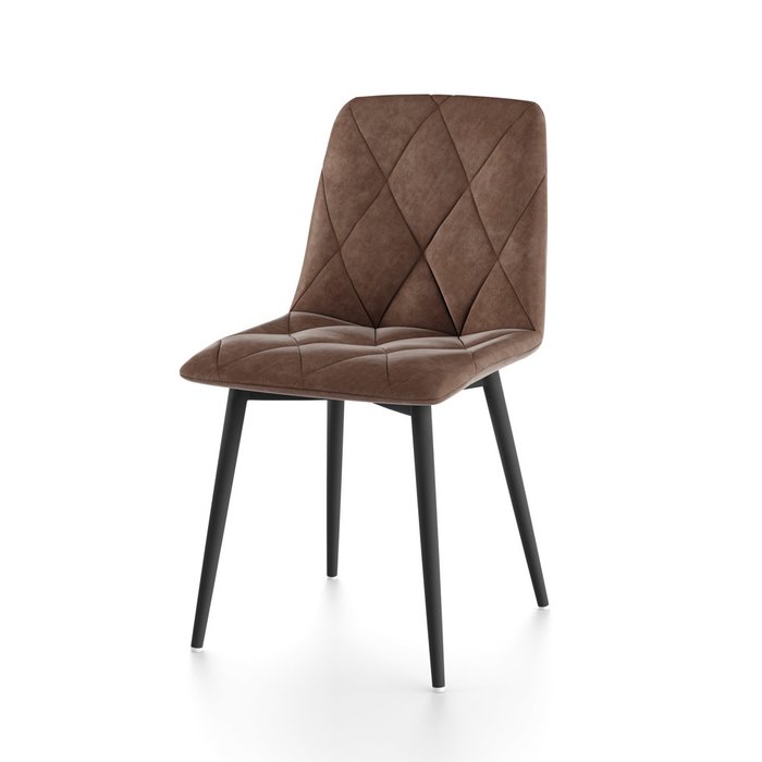 Стул Ричи коричневого цвета - лучшие Обеденные стулья в INMYROOM