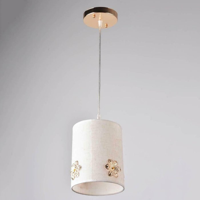 Подвесной светильник Asta с белым абажуром - купить Подвесные светильники по цене 1594.0
