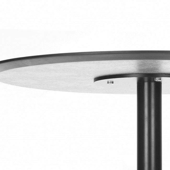 Барный стол Lorca Round с серой столешницей - купить Барные столы по цене 22351.0