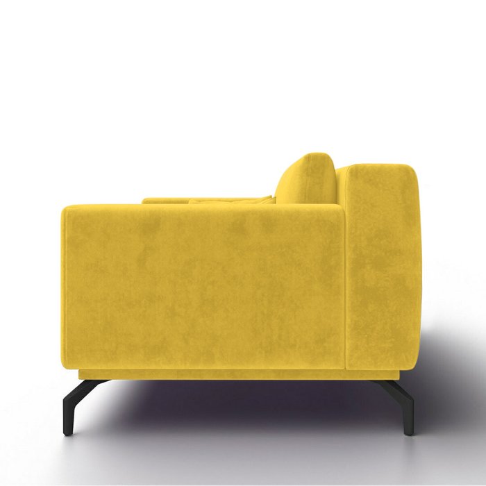 Диван Cube 180 желтого цвета - лучшие Прямые диваны в INMYROOM