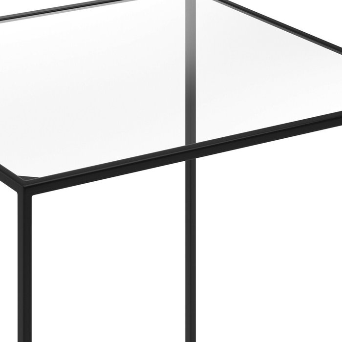 Кофейный стол Sybil со столешницей из прозрачного стекла - лучшие Кофейные столики в INMYROOM