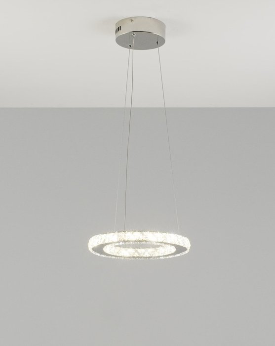 Подвесной светодиодный светильник Edito серого цвета - купить Подвесные светильники по цене 9990.0