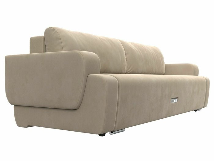 Прямой диван-кровать Ника бежевого цвета - лучшие Прямые диваны в INMYROOM