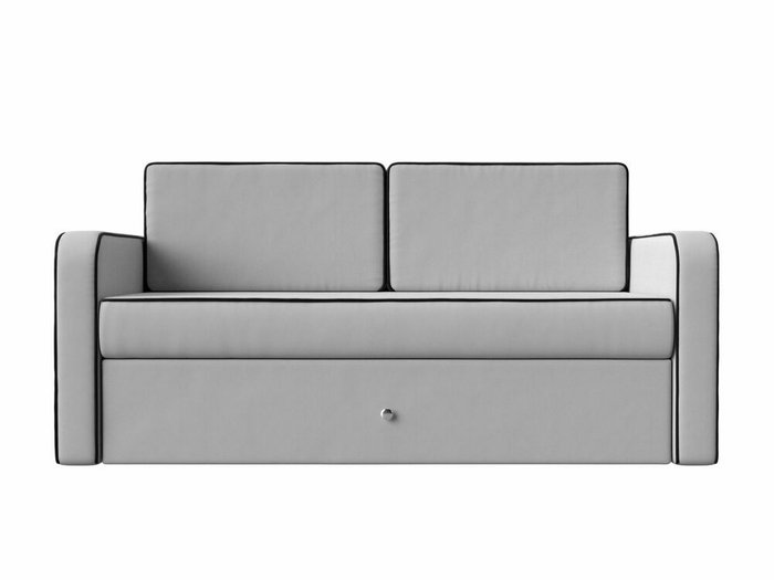 Детский диван-кровать Смарт белого цвета (экокожа) - купить Прямые диваны по цене 32999.0