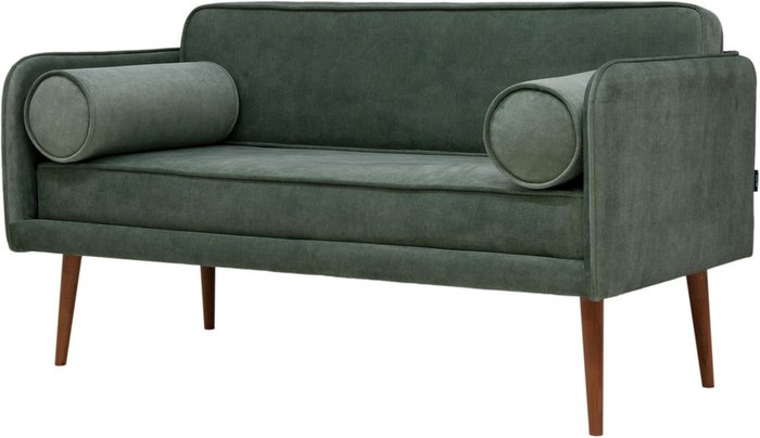 Диван Британи зеленого цвета - купить Прямые диваны по цене 32760.0