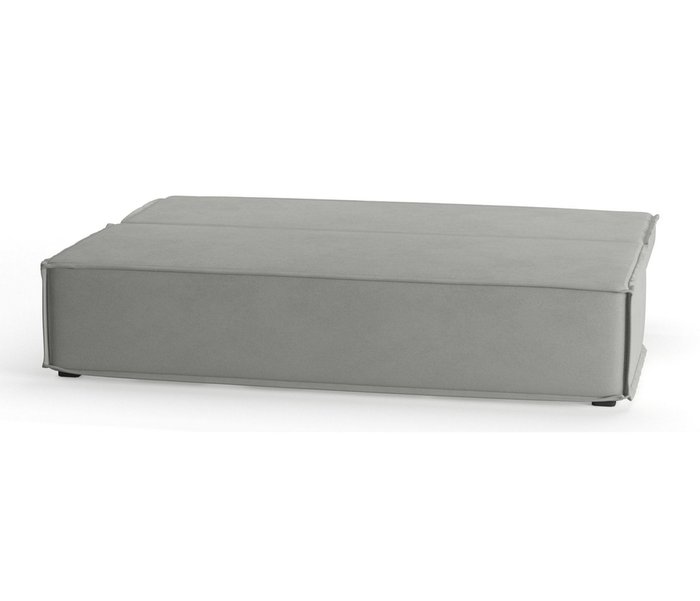 Диван-кровать Ли Рой Лайт в обивке из велюра светло-серого цвета - лучшие Прямые диваны в INMYROOM