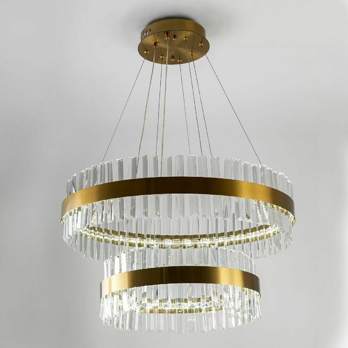 Подвесная люстра ML.009.600.400 (хрусталь, цвет прозрачный) - купить Подвесные люстры по цене 45000