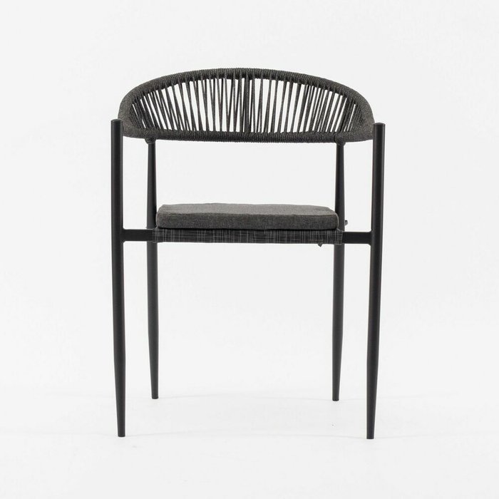Стул Малага серого цвета - купить Обеденные стулья по цене 11900.0