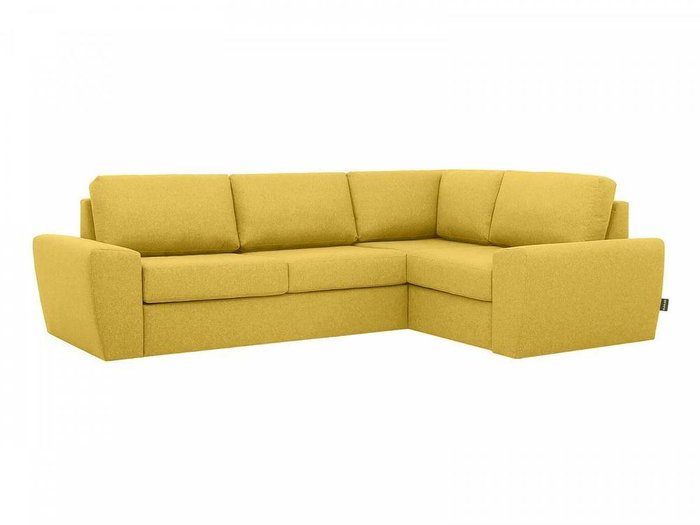 Угловой диван-кровать Peterhof желтого цвета - купить Угловые диваны по цене 223110.0