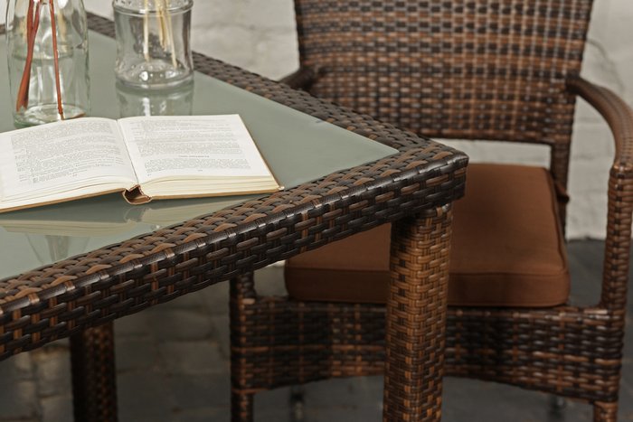 Стол садовый Panama коричневого цвета - купить Садовые столы по цене 29500.0