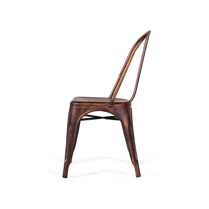 Стул Tolix коричневого цвета - купить Обеденные стулья по цене 5775.0