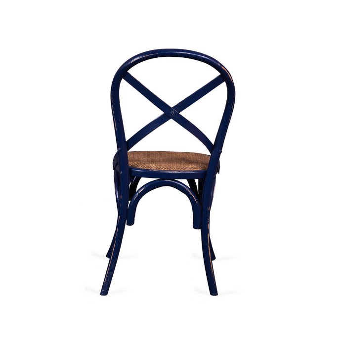 Венский стул №14 с синим каркасом - купить Обеденные стулья по цене 8000.0