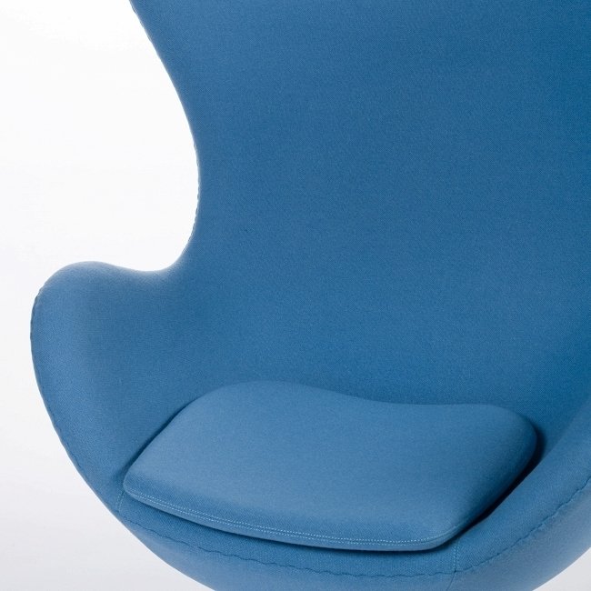 Кресло Egg голубого цвета - купить Интерьерные кресла по цене 89198.0