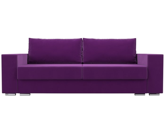 Прямой диван-кровать Исланд фиолетового цвета - купить Прямые диваны по цене 49999.0