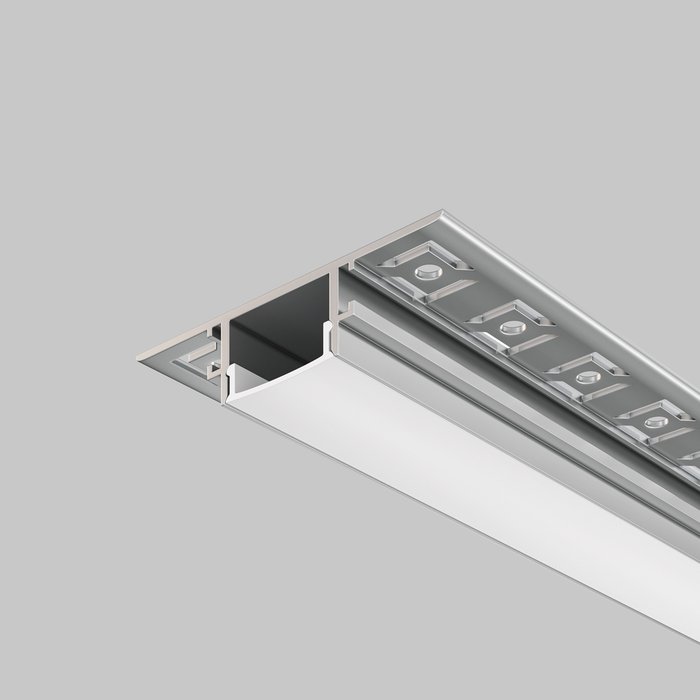 Алюминиевый профиль скрытого монтажа 6.1x1.4 - купить Профили для светодиодных лент по цене 2490.0
