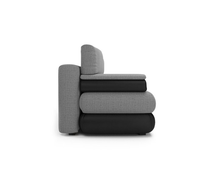 Прямой диван-кровать Фиджи серого цвета - лучшие Прямые диваны в INMYROOM