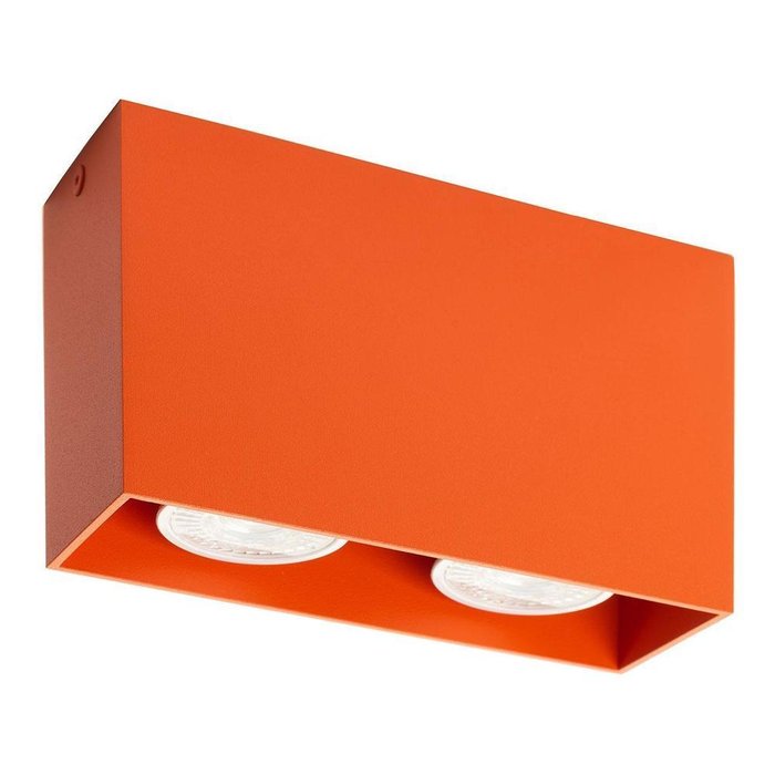 Потолочный светильник оранжевого цвета