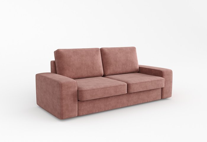Диван-кровать Lykke розового цвета - купить Прямые диваны по цене 86889.0